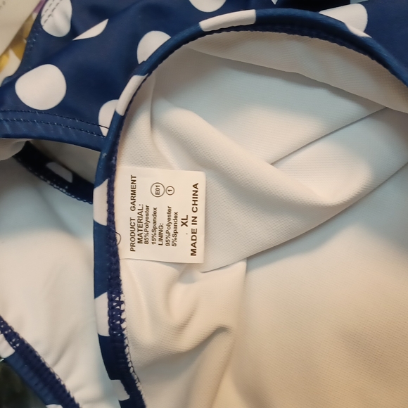 Polka Dot High Waisted Halter Bikini Set - Picture 8 of 9